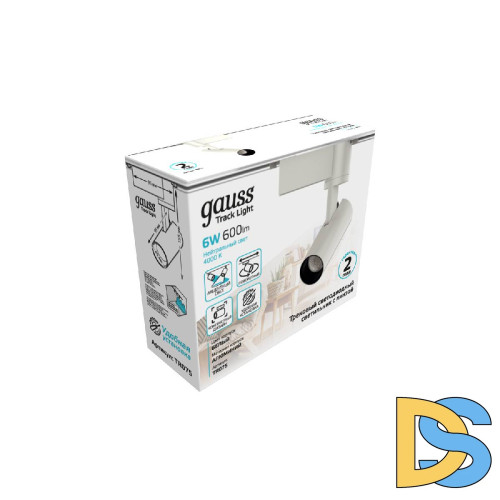 Трековый светодиодный светильник Gauss Track Light Led TR075