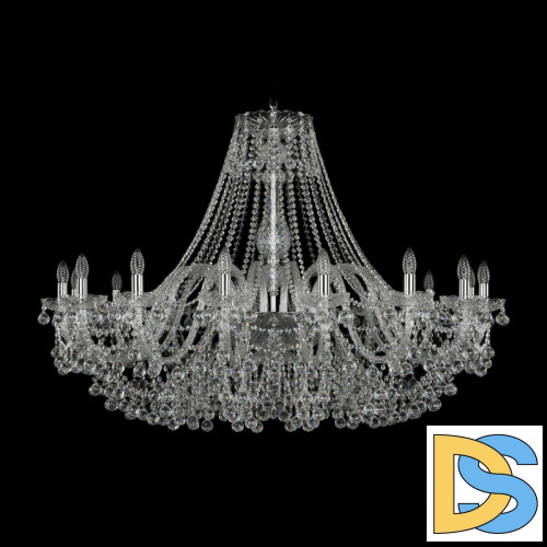 Подвесная люстра Bohemia Ivele Crystal 1409/16/460 Ni