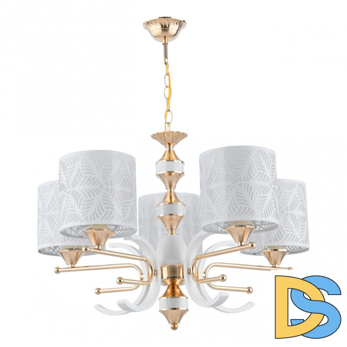 Подвесная люстра Arte Milano Florentia-2097 302097/5 Wh/Gd