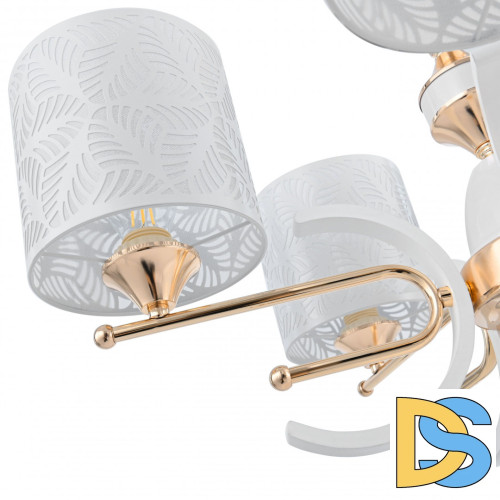 Подвесная люстра Arte Milano Florentia-2097 302097/5 Wh/Gd