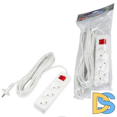 Удлинитель бытовой Uniel Ultra S-CU3-7B WHITE UL-00009997