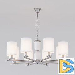 Подвесная люстра Eurosvet Caprera 60146/8 никель a063869