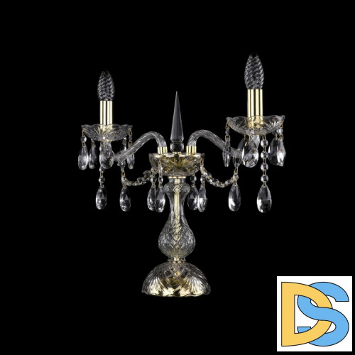 Настольная лампа Bohemia Ivele Crystal 1413L/2/141-39 G