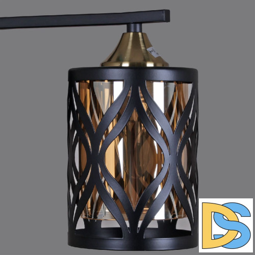 Потолочная люстра Reluce 05942-0.3-06 BK+COP