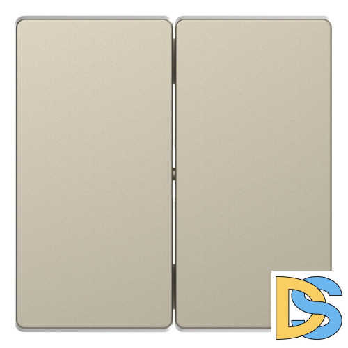 Клавиша двойная Schneider Electric Merten D-Life MTN3400-6033