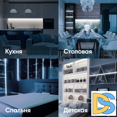 Светодиодная лента Эра 24В 10Вт/м 4000K 5м IP20 LRCOB-504-8 10W/m 8mm 24V 4000K 3year Б0053966