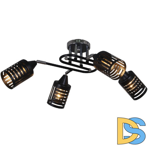 Потолочная люстра Reluce 70052-3.3-04 CR+BK