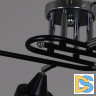 Потолочная люстра Reluce 70052-3.3-04 CR+BK