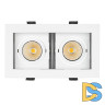Встраиваемый светильник Arlight CL-KARDAN-S180x102-2x9W Warm 024127