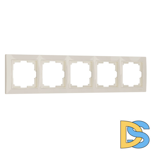 Рамка на 5 постов Werkel Snabb basic (слоновая кость) W0052003