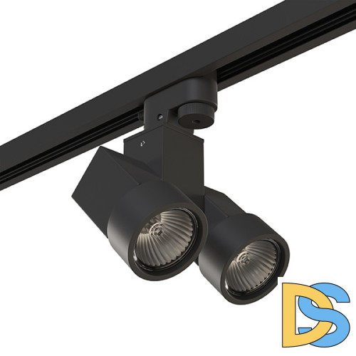 Трековый светильник Lightstar Track 1 black A1T051037 (592027+051037)