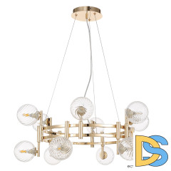 Подвесная люстра Crystal Lux LUXURY SP12 GOLD