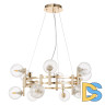 Подвесная люстра Crystal Lux LUXURY SP12 GOLD