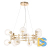 Подвесная люстра Crystal Lux LUXURY SP12 GOLD