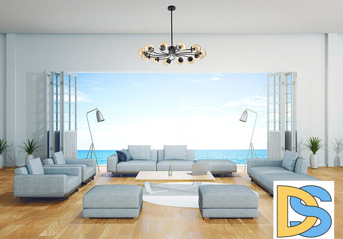 Люстра на штанге Arti Lampadari Teola E 1.1.12 B