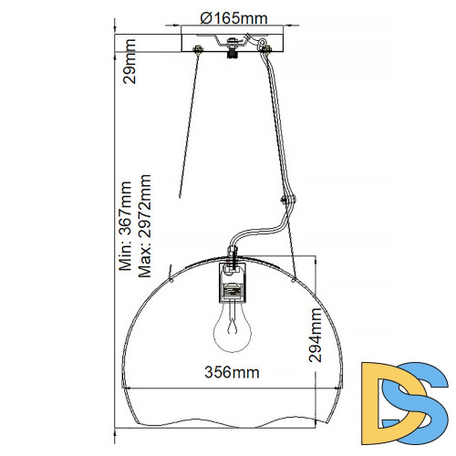 Подвесной светильник Hinkley Nula QN-NULA-1P