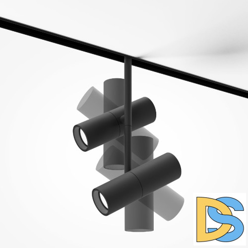 Трековый магнитный светильник Maytoni Elti Duo TR005-2-2X12W3K-B