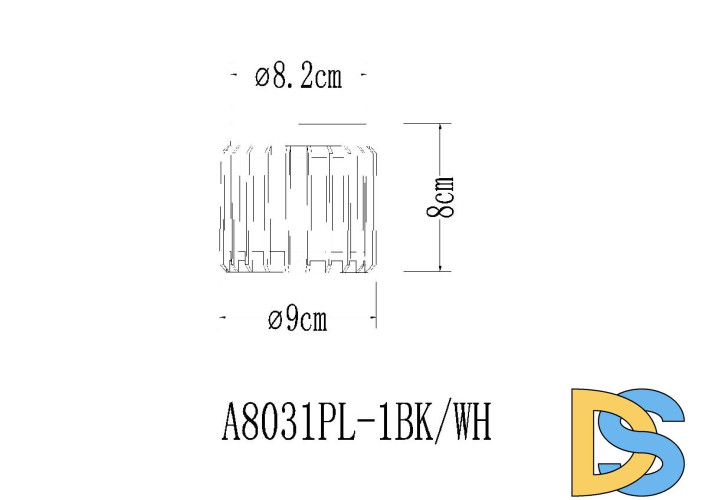 Накладной светильник Arte Lamp Atria A8031PL-1BK