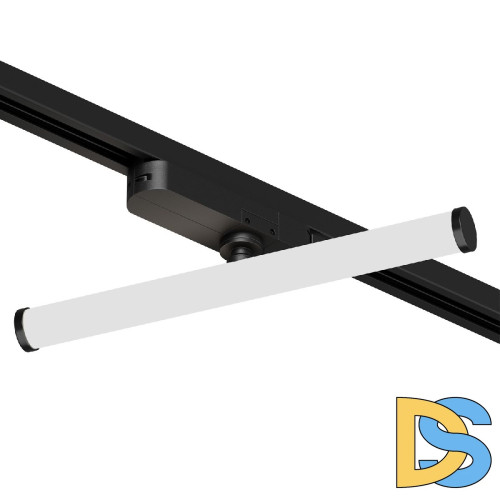 Трековый однофазный светильник Denkirs Strom DK6448-BK