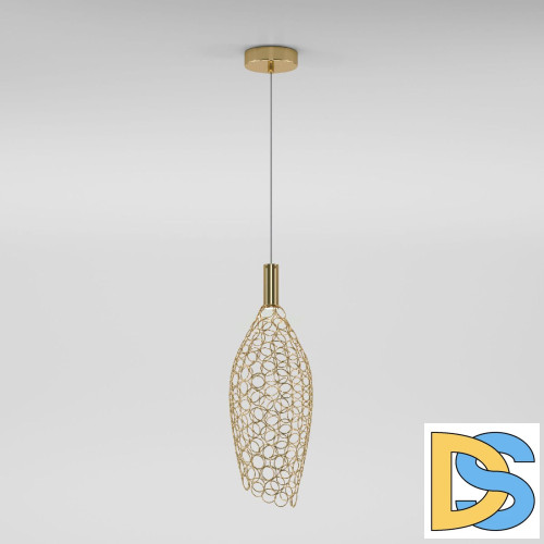 Подвесной светильник Eurosvet Ruche 90380/1 золото a069063