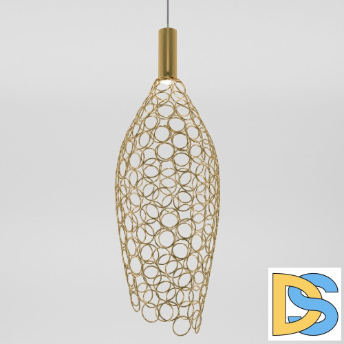 Подвесной светильник Eurosvet Ruche 90380/1 золото a069063