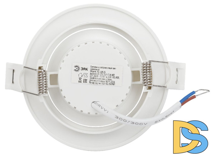 Встраиваемый светильник Эра KL LED 25A-5 3K WH Б0068128