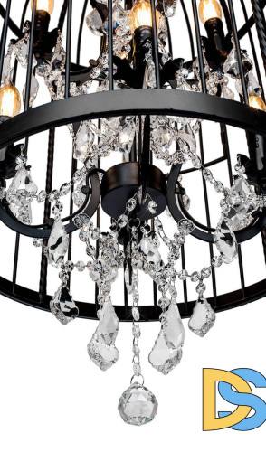 Подвесная люстра LOFT IT Vintage birdcage Loft1891/8