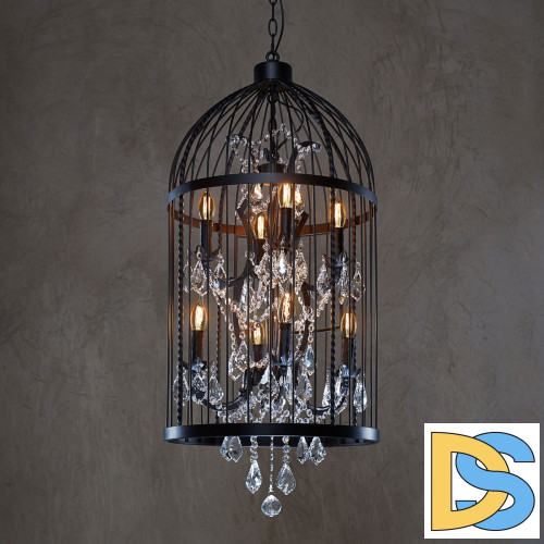 Подвесная люстра LOFT IT Vintage birdcage Loft1891/8