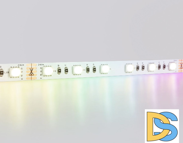 Светодиодная лента Ambrella Light Illumination 24В 5050 10Вт/м RGBW+4500K 5м IP20 GS4402