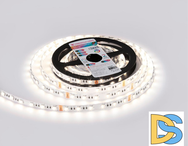 Светодиодная лента Ambrella Light Illumination 24В 5050 10Вт/м RGBW+4500K 5м IP20 GS4402