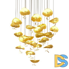 Подвесная люстра Delight Collection 8827P/29 gold