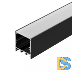 Алюминиевый профиль Arlight SL-LINE-3638-LW-3000 ANOD BLACK 043974