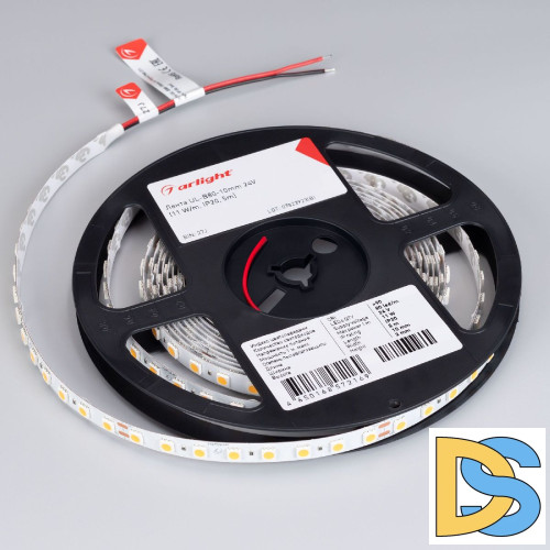 Светодиодная лента Arlight UL-B80-10mm 24V Day4000 (11 W/m, IP20, 5m) 041374