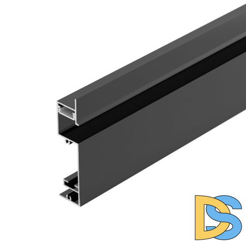 Профиль Arlight PLINTUS-H73-F-2000 BLACK 043480