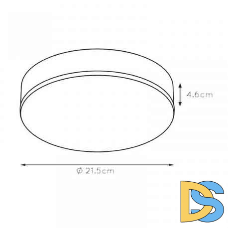 Потолочный светодиодный светильник Lucide Ceres 28112/30/30