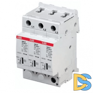 Ограничитель перенапряжения ABB OVR T2 3P 40 275 P