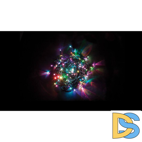 Светодиодная гирлянда Feron 7 веток 230V разноцветная с мерцанием CL91 32373