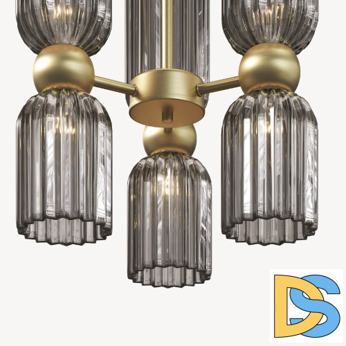 Подвесная люстра Maytoni Antic MOD302PL-06GR