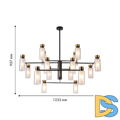 Люстра на штанге Favourite Slank 4482-16P