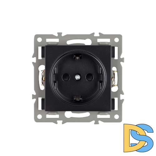 Механизм электрической розетки Arlight SCT-MEU1-PL-BK (250V, 16A) 043731