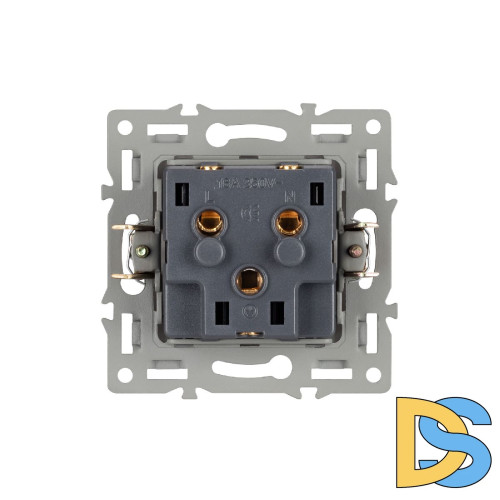 Механизм электрической розетки Arlight SCT-MEU1-PL-BK (250V, 16A) 043731