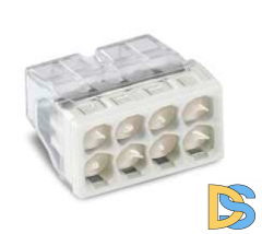 Клемма монтажная WAGO 8х0,5-2,5 (WAGO 2273-208)