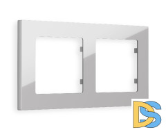 Рамка двухместная Ambrella Volt Techno AF220402