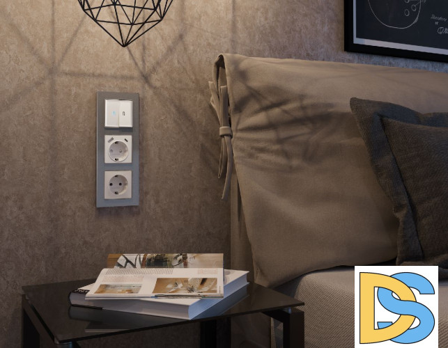 Рамка двухместная Ambrella Volt Platos AF330652