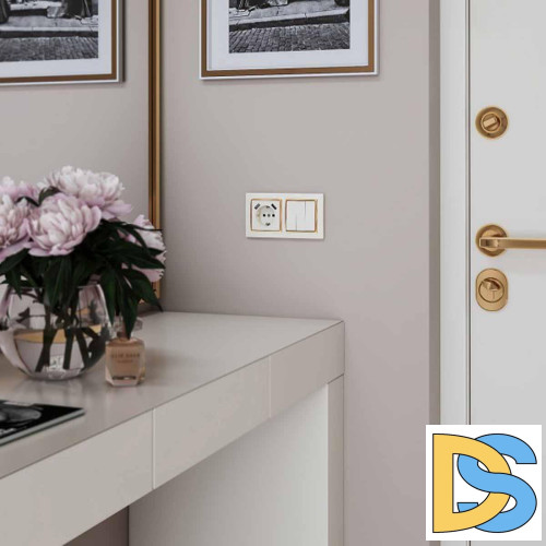 Выключатель Werkel трехклавишный слоновая кость W1130003 4690389155666