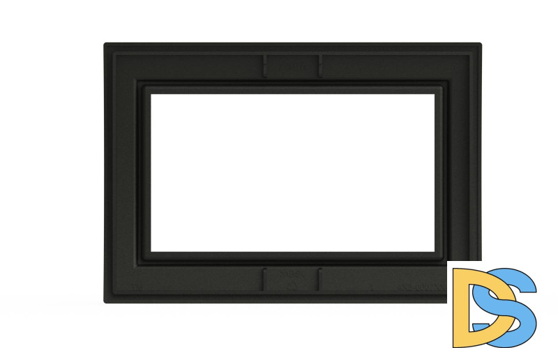 Рамка для двухместной розетки без заземления ELBI Zena 608-011100-908