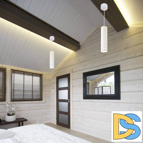 Подвесной светодиодный светильник Elektrostandard DLR023 12W 4200K белый матовый 4690389103001