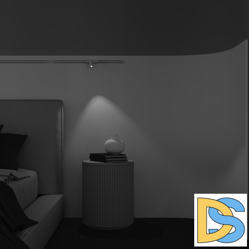 Трековый магнитный светильник Maytoni Focus LED TR103-1-5W4K-M-W