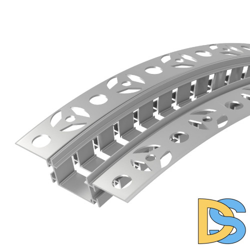 Алюминиевый профиль Arlight FANTOM-BENT-W23-TOP-2000 ANOD 040347(1)