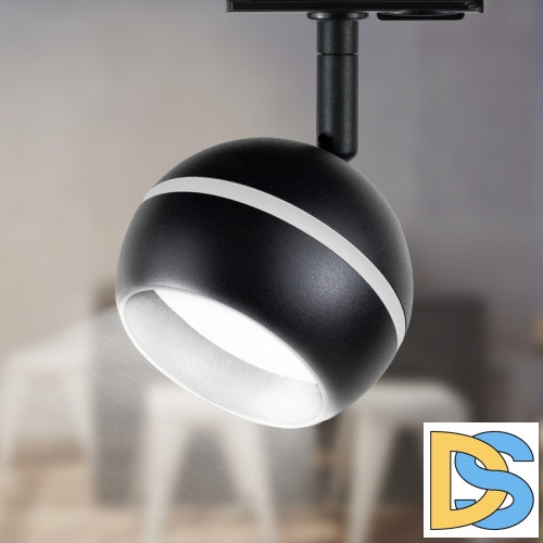 Трековый светильник Эра TR47 - GX53 BK Б0054156